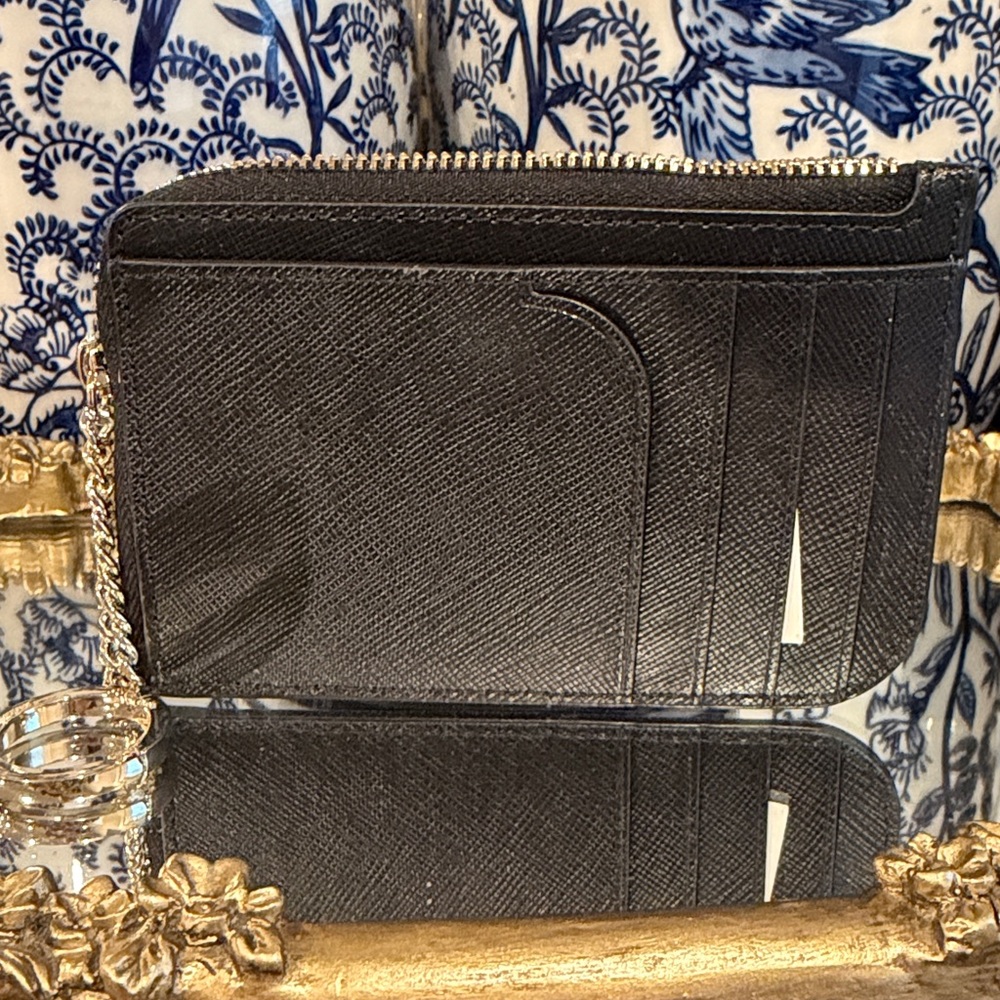 ♠️NWT Kate spade wallet  L-Zip Card Holder Keychain - Picture 2 of 10